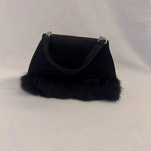 Pierre Dumas suede bag